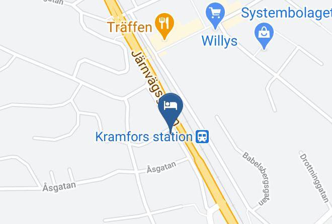 Kramfors - Kramfors Stadshotell Maps