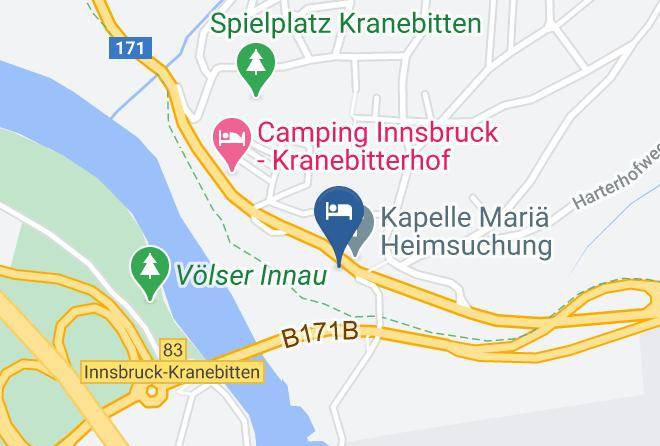 Innsbruck Stadt - Kranebitterhof Betriebs Gmbh Maps