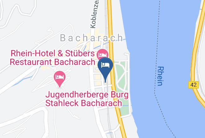 Mainz Bingen - Hotel Kranenturm Maps