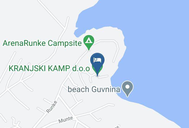 Medulin - Kranjski Kamp Doo Maps