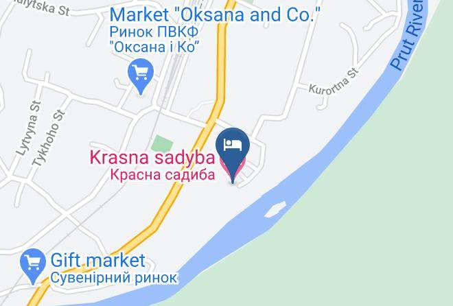 Yaremcha - Krasna Sadyba Maps