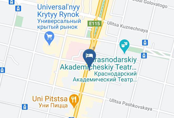 Krasnodar - Krasnodar Marriott Hotel Maps