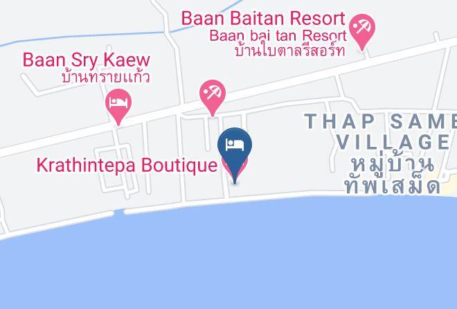 Amphoe Klaeng - Krathintepa Boutique Homestay Maps