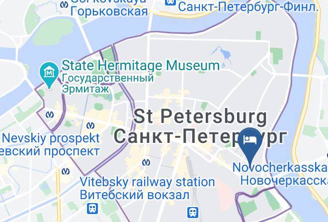 Saint Petersburg - Kravt Nevsky Hotel And Spa Maps