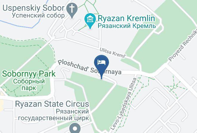 Ryazan - Kremlevskiy Park Maps