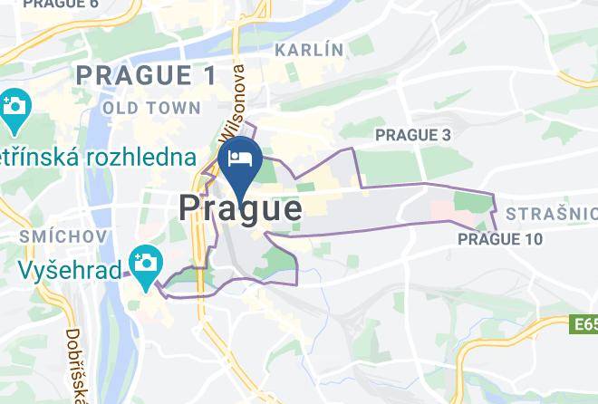 Prague - Krestansky Dm A Sj U Sv Ludmily Maps