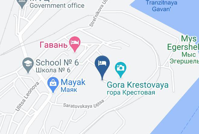 Vladivostok Urban Okrug - Krestovaya Sopka Maps
