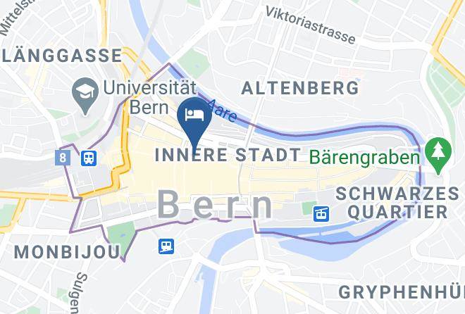 Bern Mittelland - Kreuz Bern Modern City Hotel Maps