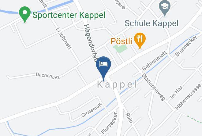 Olten - Kreuz Kappel Landgasthof Und Hotel Maps