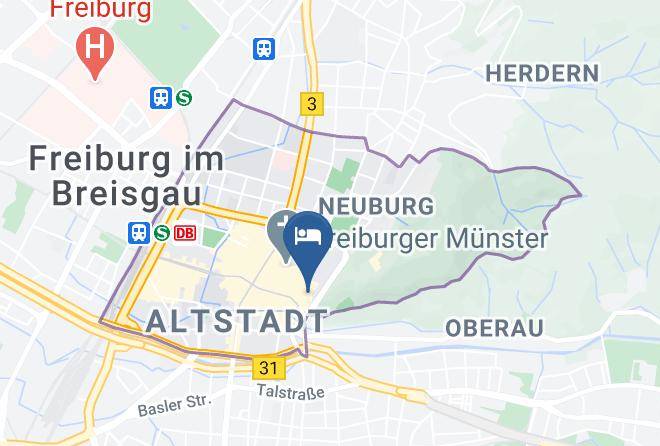 Hotel & Restaurant Kreuzblume Map