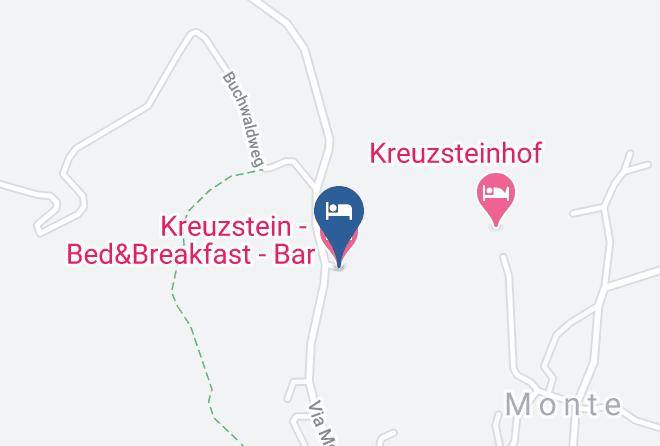 Kreuzstein Bed&breakfast Bar Map