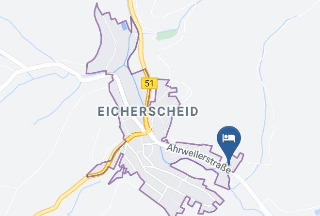 Euskirchen - Krey Hotel Oberfollmuhle Cafe Rest Maps