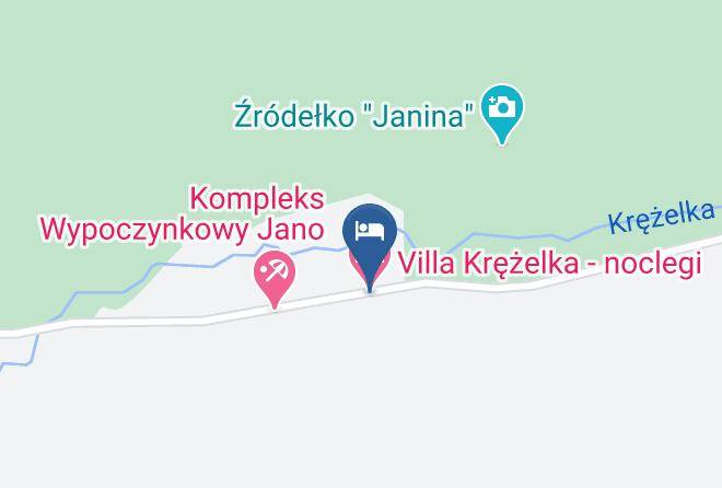 Krezelka Noclegi Map
