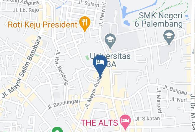 Palembang - Krhotelpalembang Maps
