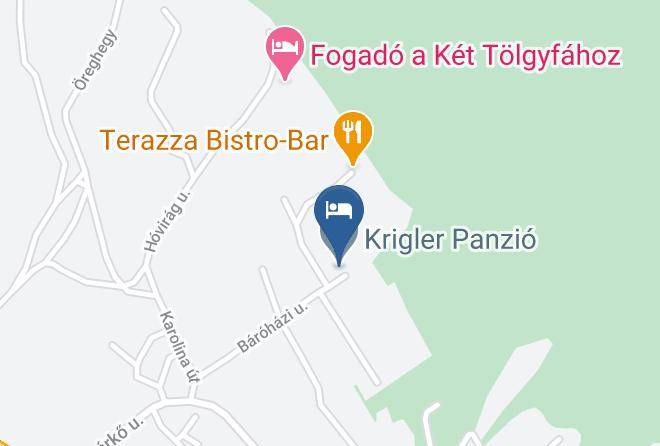 Sumeg - Krigler Panzio Maps