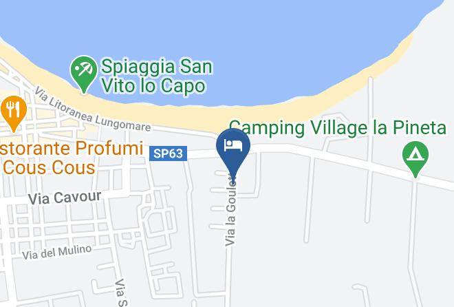 Trapani - Krimar Hotel Maps
