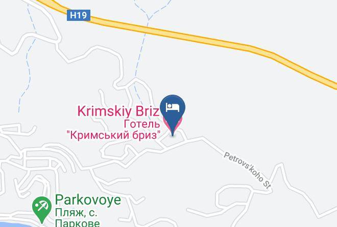 Yalta - Krimskiy Briz Maps