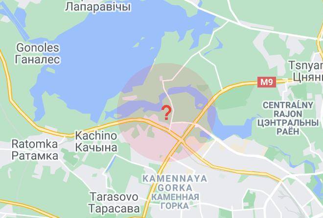 Minskiy Rayon - Krinica Sanatorii Chup Belprofsoyuzkurort Maps