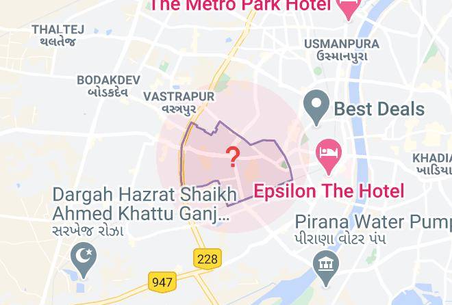 Ahmadabad - Krios Hotel Maps
