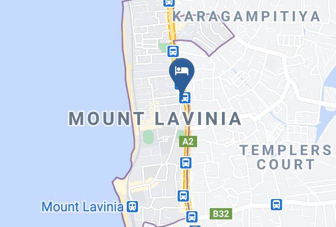 Colombo - Krishan Hotel And Restaurant Maps