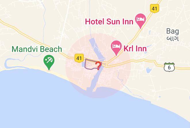 Mandvi - Krishna Hotel Maps