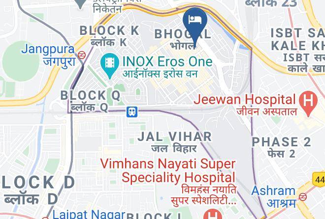 New Delhi - Krishna Inn Maps