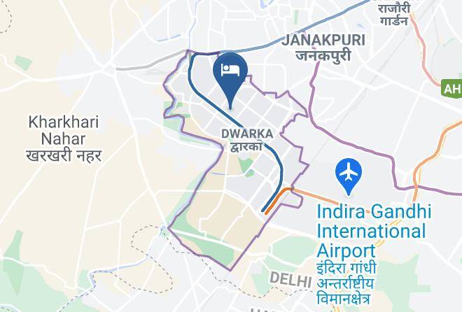 New Delhi - Krishna Residency Maps
