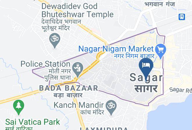 Sagar - Krishna Sevak Kunj Maps