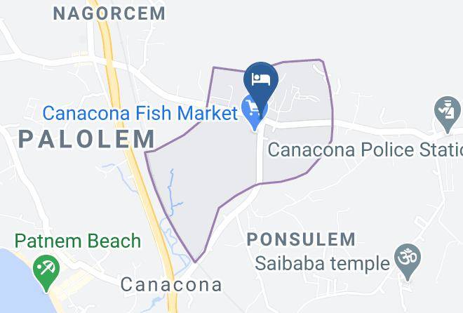 Krishna Udupi Hotel Map