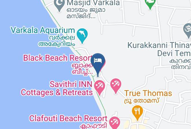 Chirayinkeezhu - Krishnatheeram Ayur Holy Beach Resort Pvt Ltd Maps
