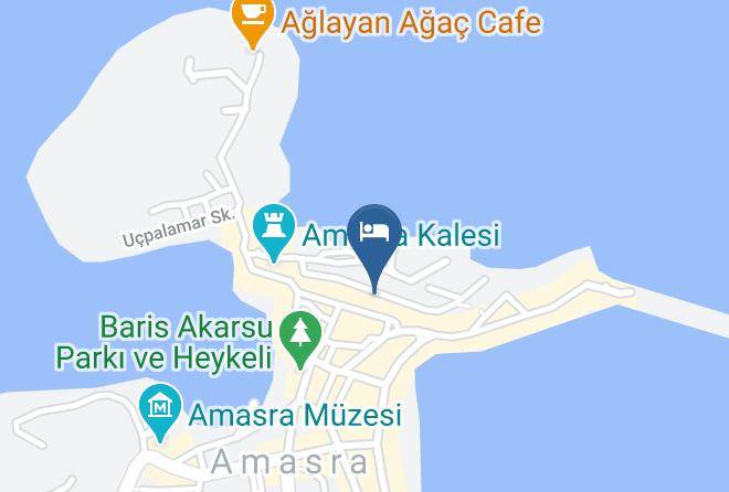 Amasra - Kristal Butik Hotel Maps