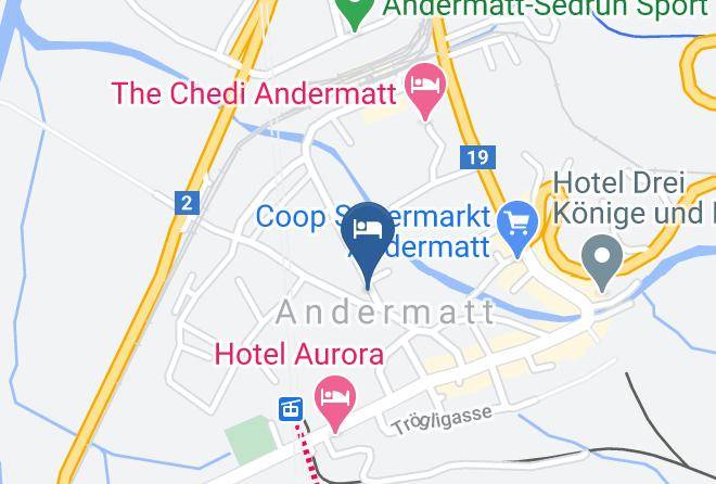 Andermatt - Kristall Maps