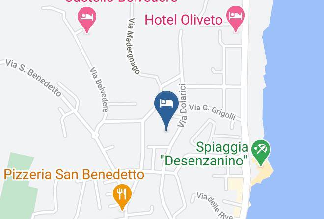 Brescia - Kristall Lago Residence Maps