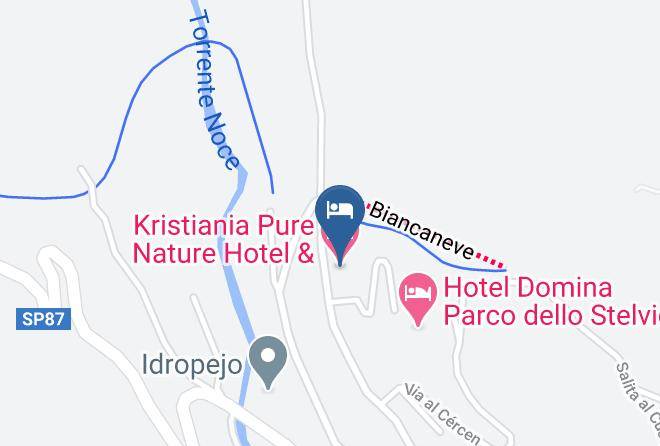 Trento - Kristiania Pure Nature Hotel & Spa Maps