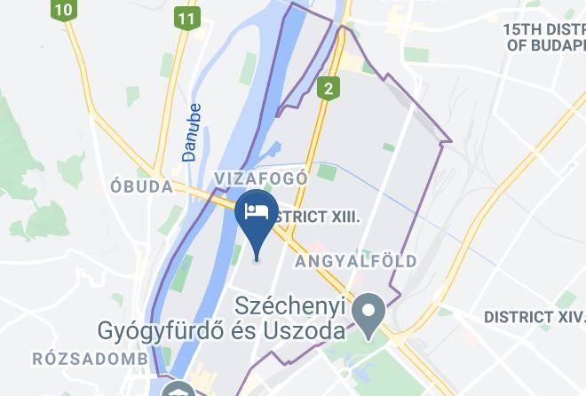 Budapest 13 Kerulet - Krisztina Maps