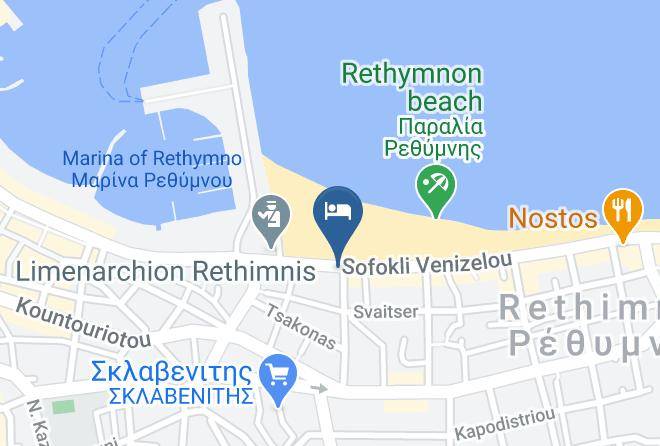 Kriti Beach Hotel Map