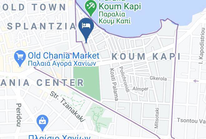 Khania - Kriti Hotel Maps