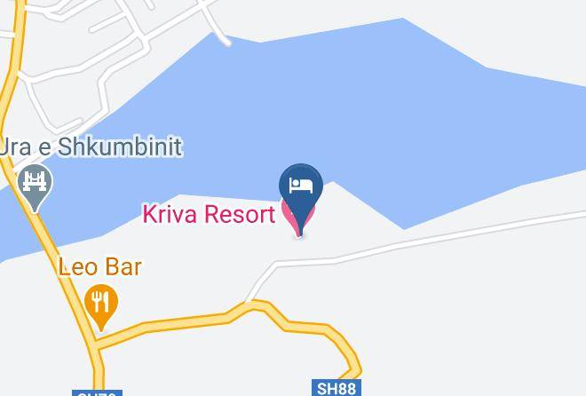 Elbasan - Kriva Resort Maps