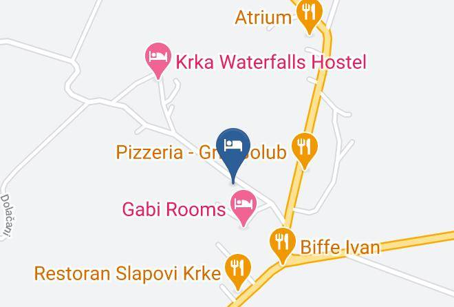 Sibenik - Krka Ivan Maps