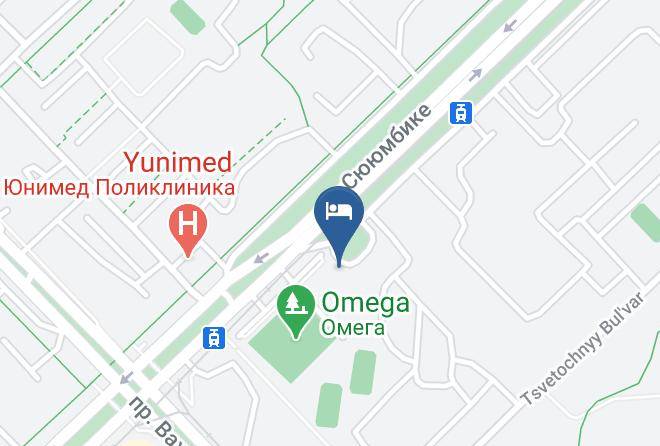 Naberezhnyye Chelny - Krokus Otel' Maps