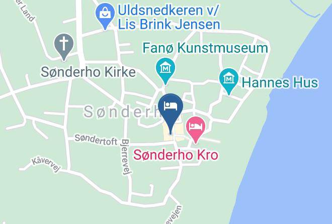Fano - Kromanns Hotel & Restaurant Maps