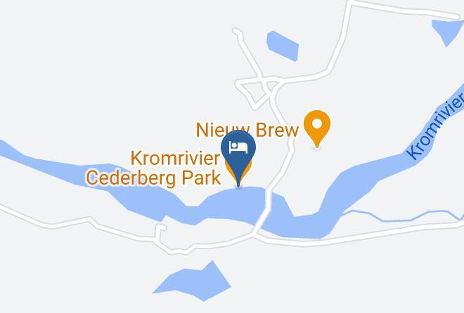 Westst - Kromrivier Cederberg Park Maps