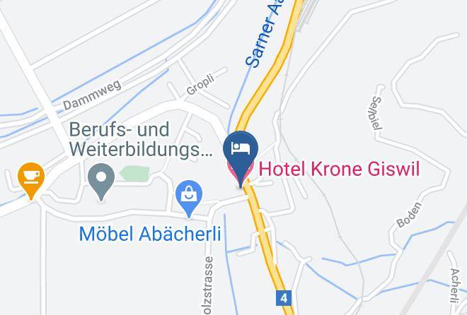 Giswil - Hotel Krone Giswil Ag Maps