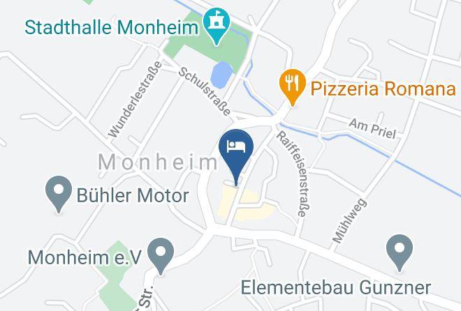 Donau Ries - Krone Hotel Steakhaus Bar Maps