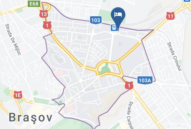 Brasov - Kronwell Braov Hotel Maps
