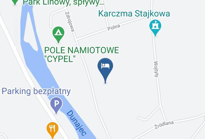 Nowotarski - Kroscienko Pokoje Goscinne Pensjonat Kroscienko Nad Dunajcem Noclegi Maps