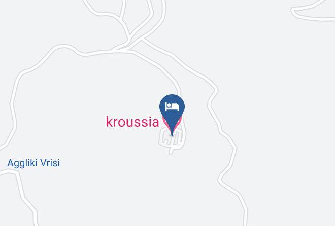 Kroussia Hotel Map