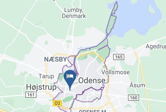 Odense - Krudthuset Byferie Odense City Maps