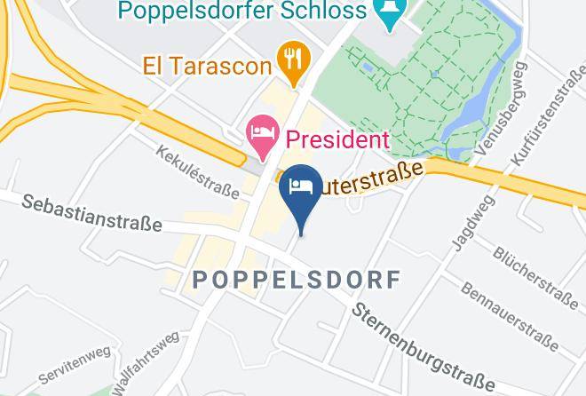 Bonn - Hotel Krug Maps