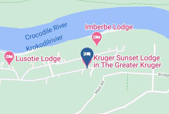 Nkomazi - Kruger Sunset Lodge In The Greater Kruger Maps